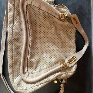 Large Chloe Perforated Leather 'Paraty'